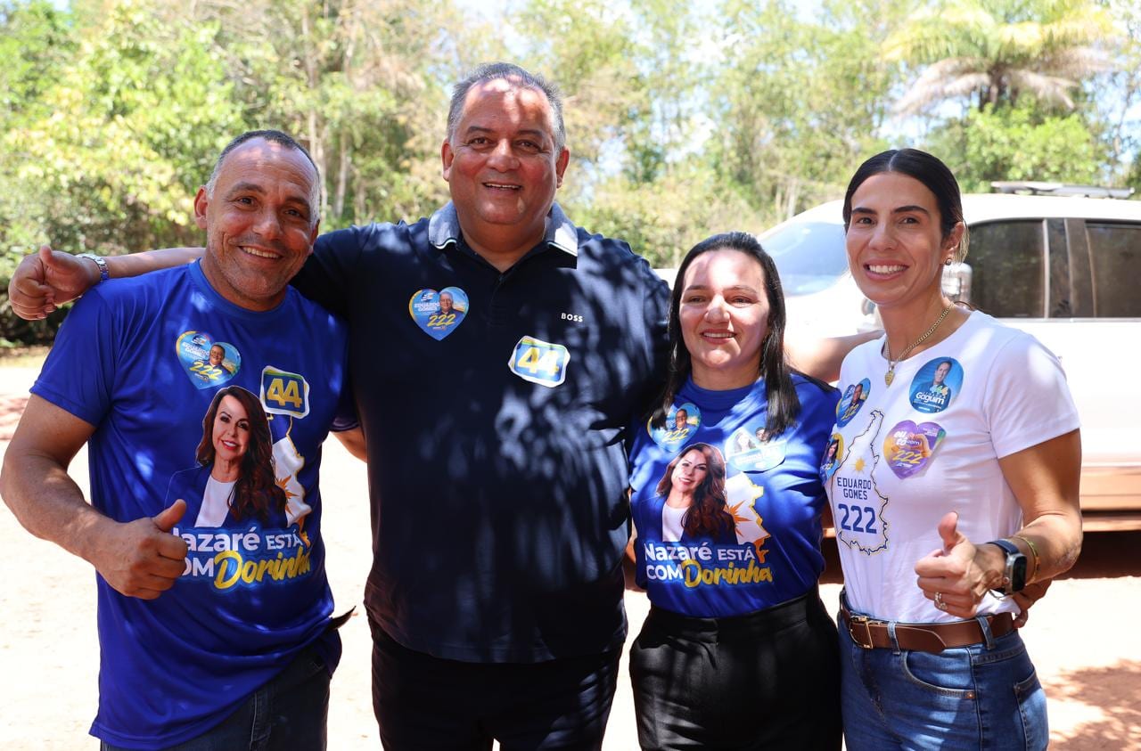 Prefeito de Nazaré recebe Eduardo Gomes e reafirma apoio à reeleição
