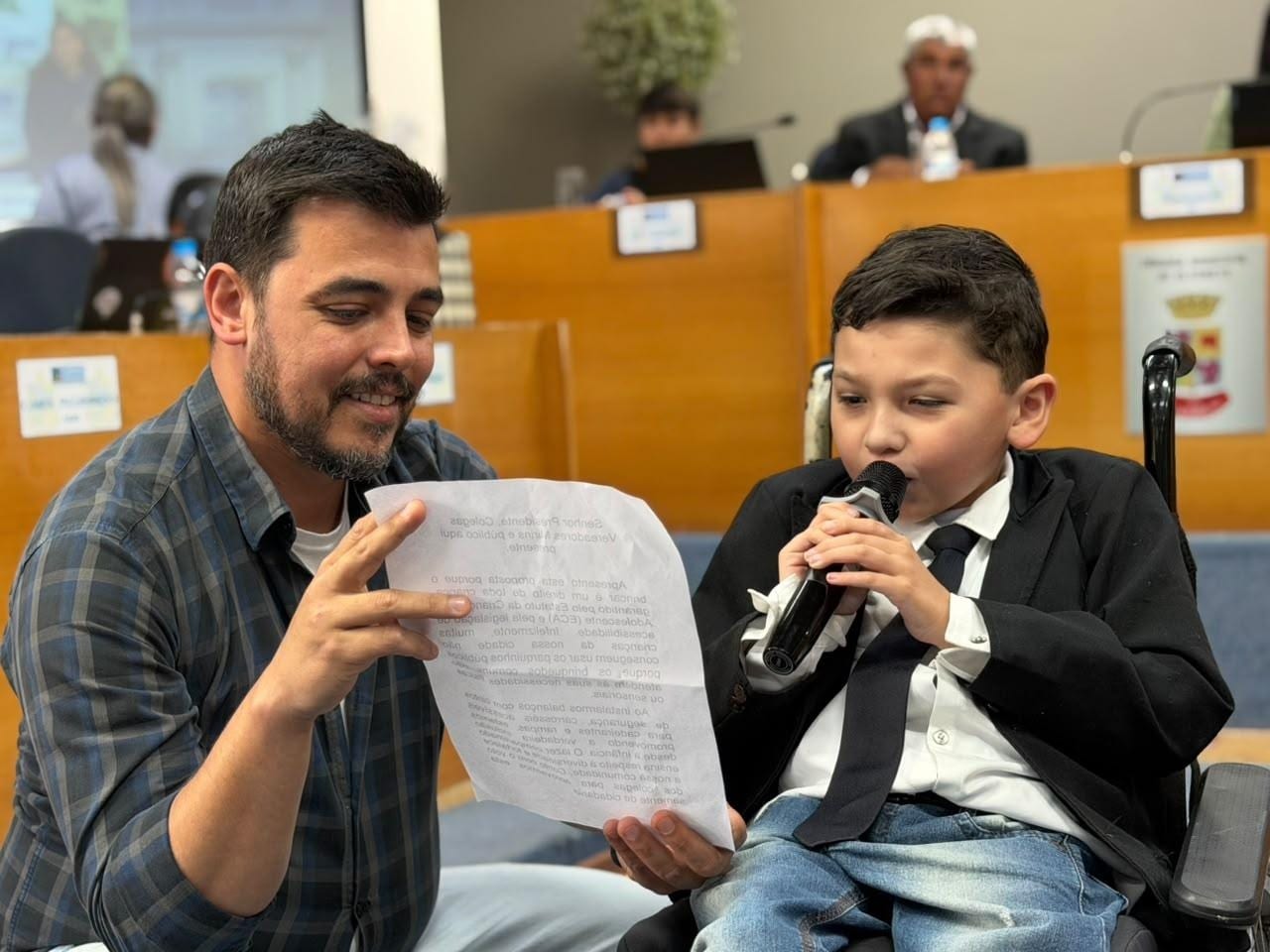 Vereador mirim pede mais acessibilidade em Alegrete