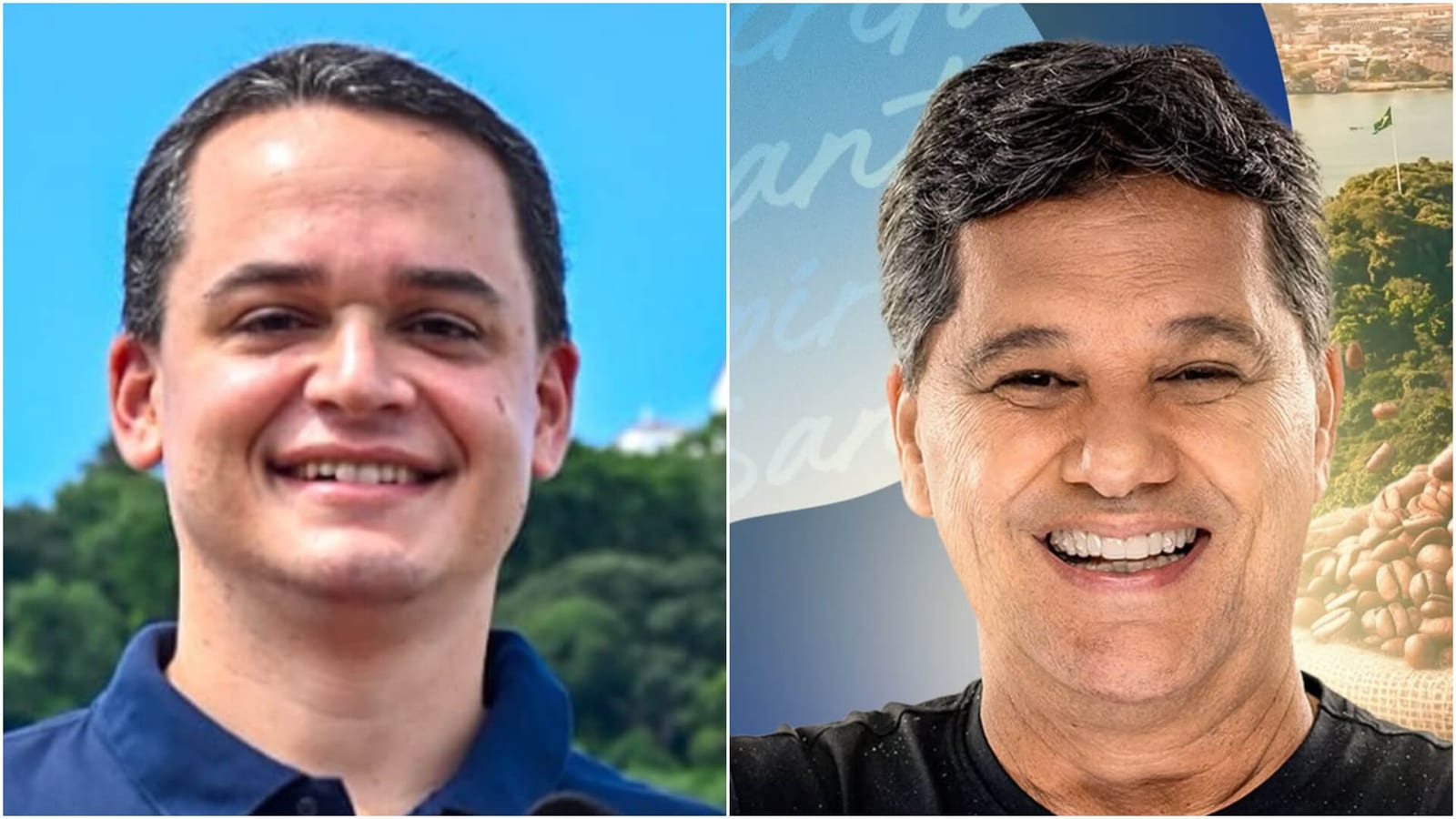 Pazolini 40% e Ferraço 38,3%; empate técnico no Espírito Santo