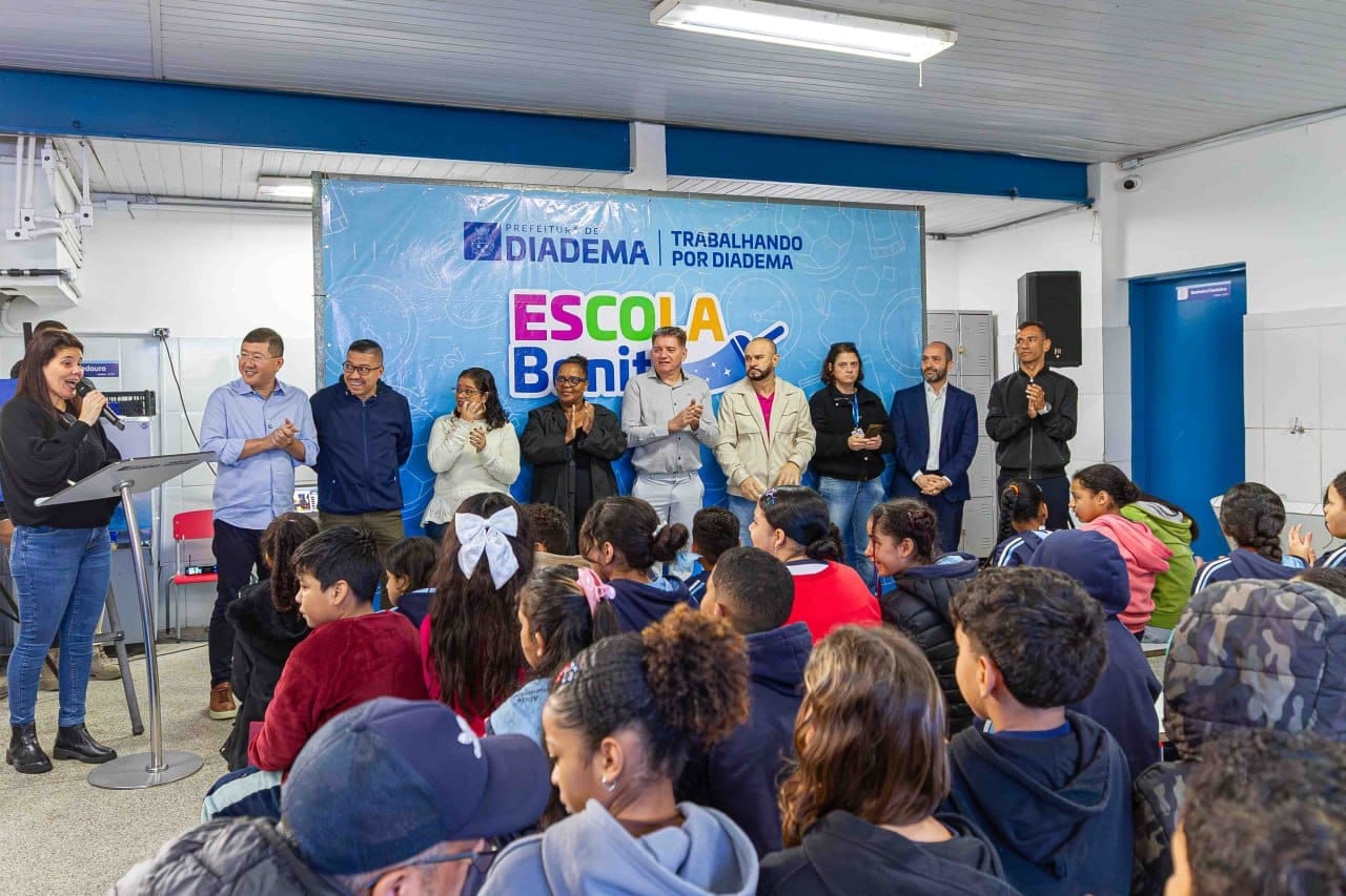 Diadema entrega EM Dr. Átila Ferreira Vaz totalmente reformada