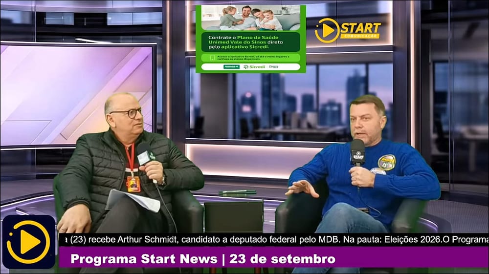Arthur Schmidt apresenta propostas para deputado federal e cita 1510 como número de campanha