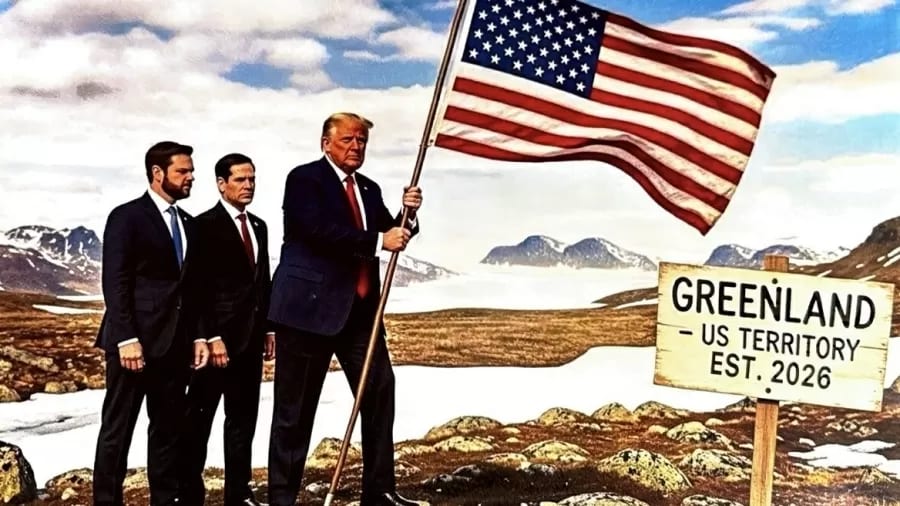 Bilionários do Vale do Silício articulam ganhos com a Groenlândia desejada por Trump