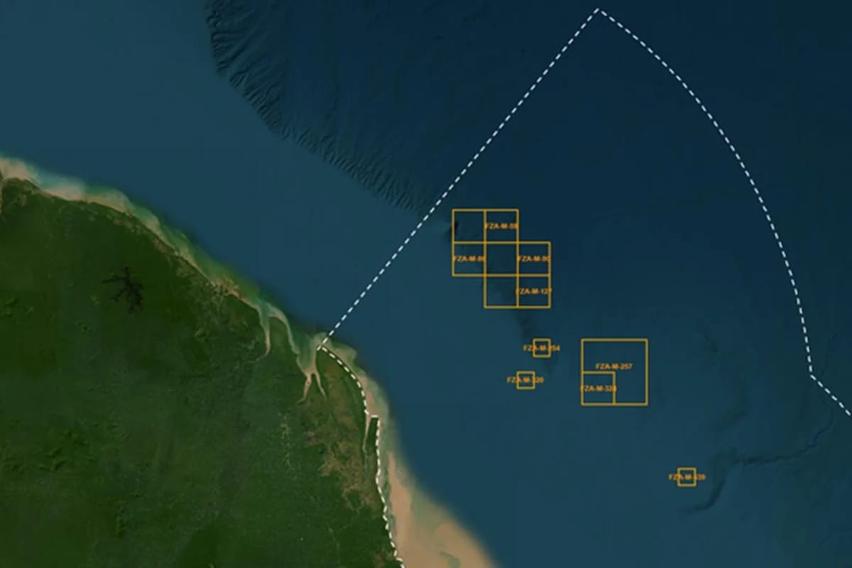 Petrobras localiza petróleo na Margem Equatorial, perto do Amapá