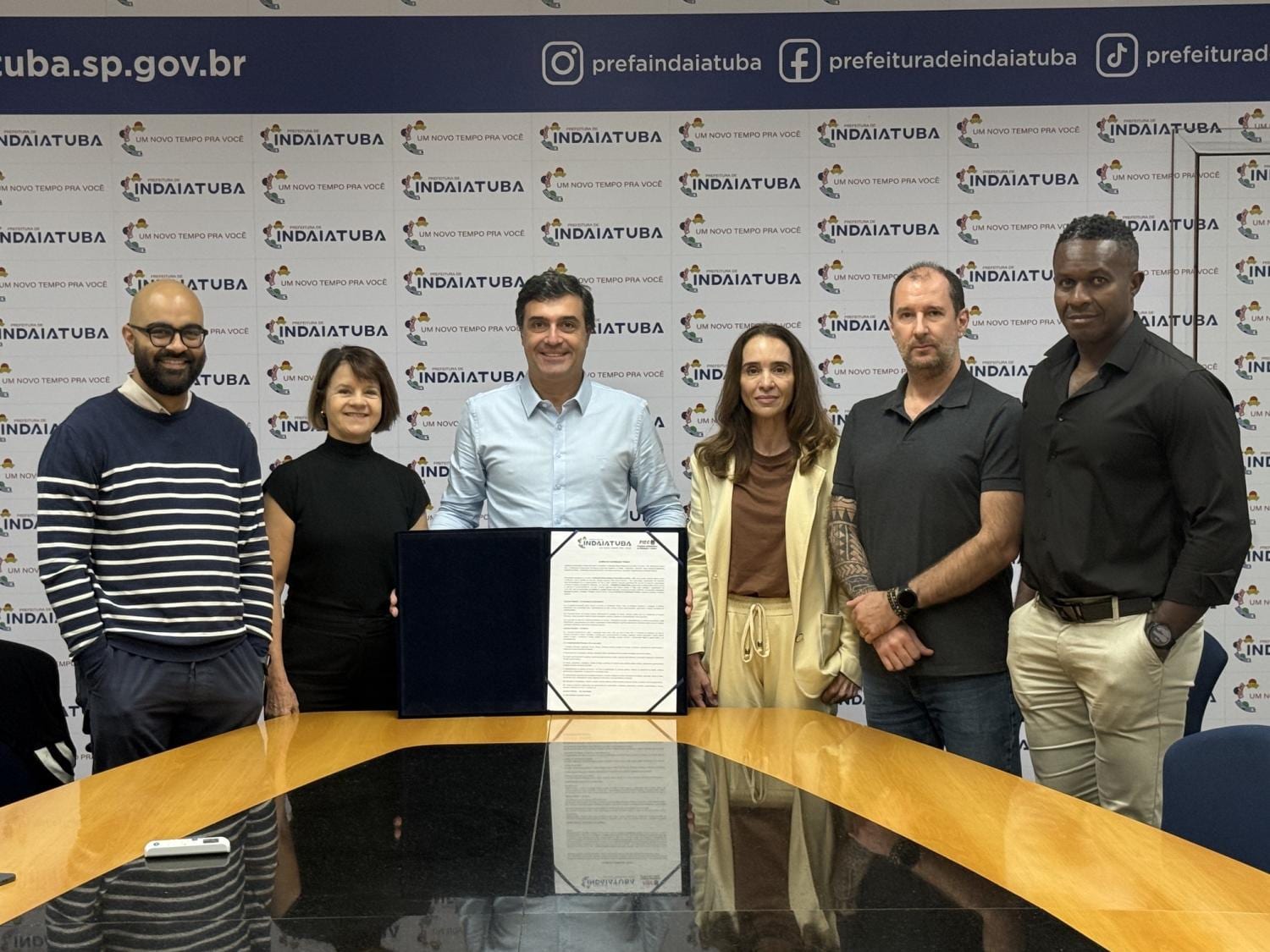 Indaiatuba fecha cooperação com a Fiec para impulsionar inovação na gestão