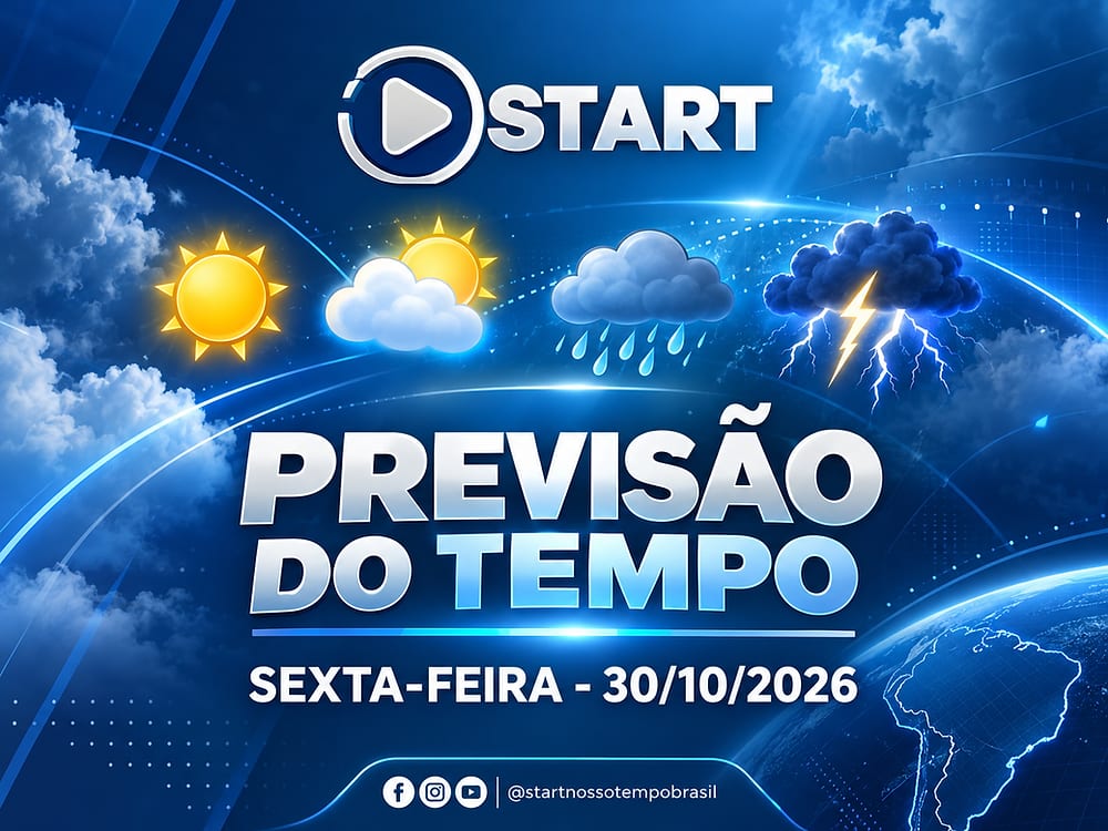 Sexta-feira (30) terá sol entre nuvens e risco de chuva em diferentes regiões do RS