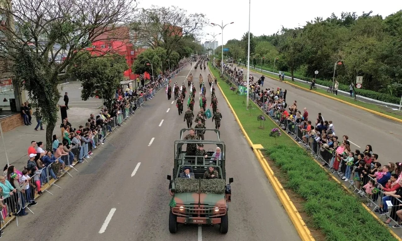 Joinville terá desfile de 7 de setembro com 3 mil participantes