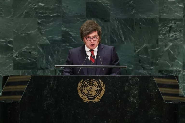 Milei chamou a ONU de “inútil” na Assembleia-Geral