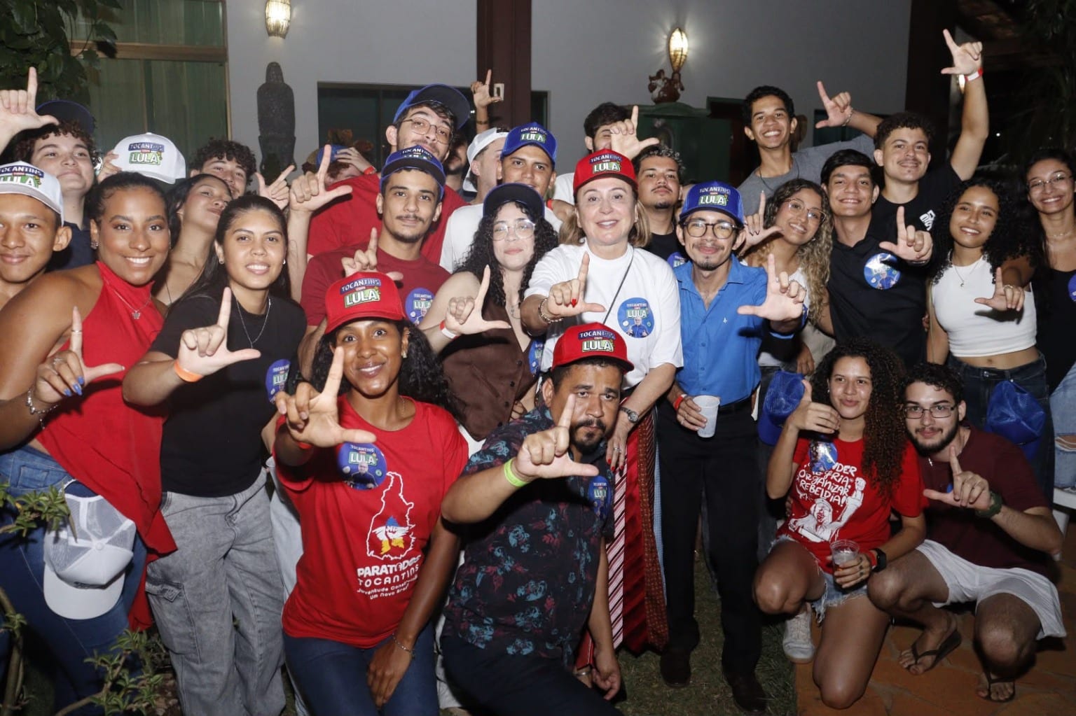 Kátia Abreu reúne centenas de jovens em Palmas com mensagem de Lula