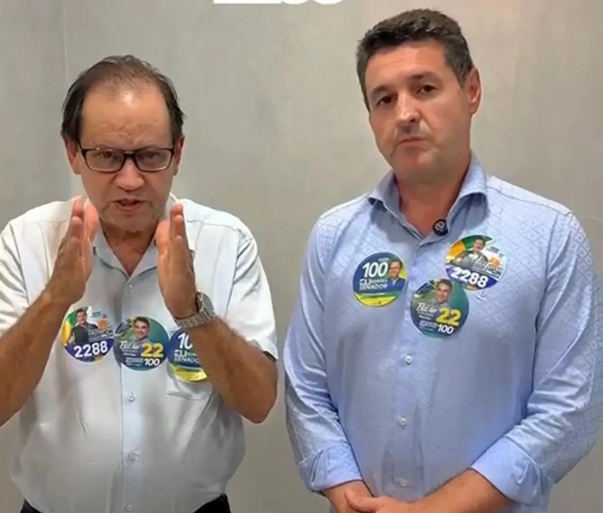 Eli Borges e Maurício Buffon fecham dobradinha por voto do agro e conservador