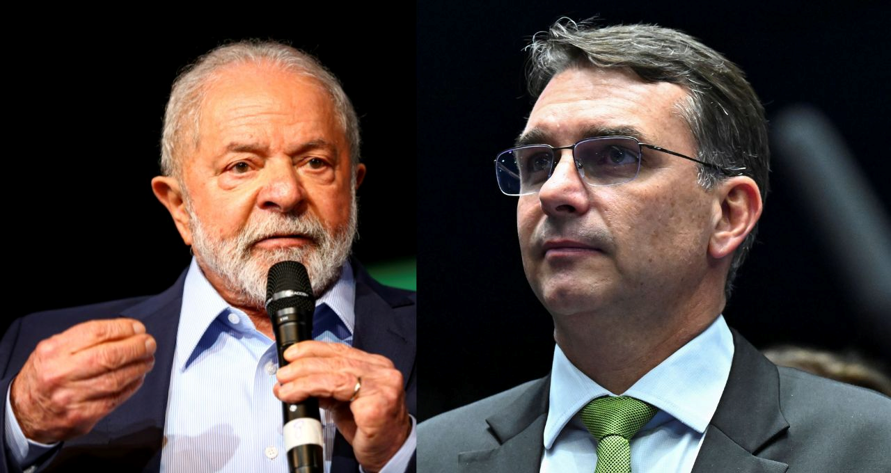 Lula e Flávio Bolsonaro empatam em pesquisa para eleição de 2026