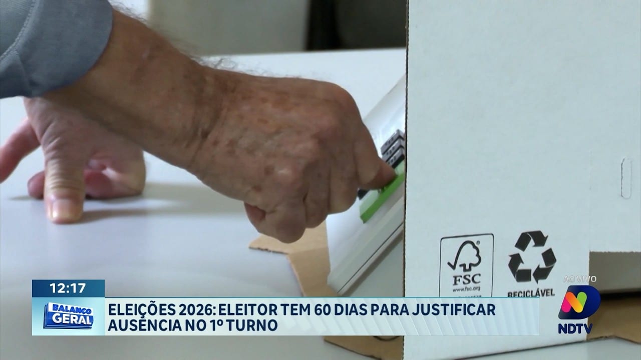 Eleições 2026: eleitor tem até 3 de dezembro para justificar ausência