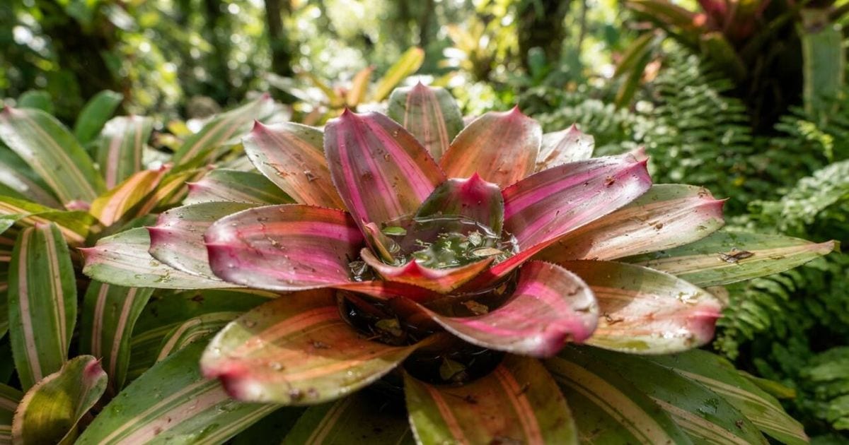 Como bromélias e outras plantas escondem água e exigem atenção no jardim