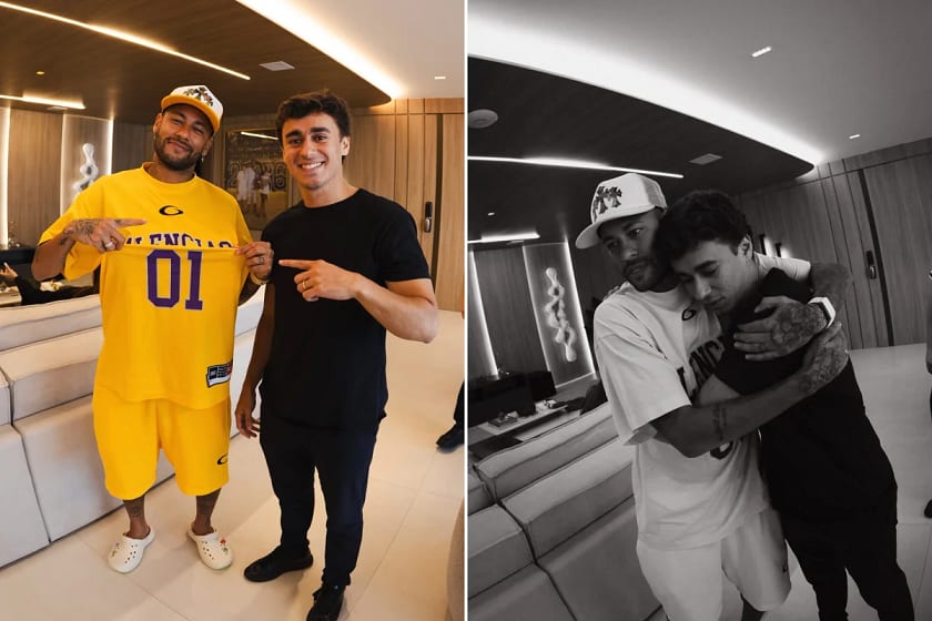 Neymar faz vídeo com o deputado federal Nikolas Ferreira e reforça apoio a Flávio Bolsonaro