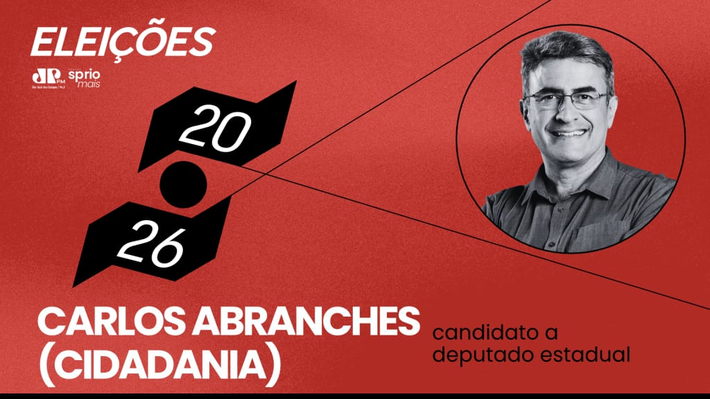 Carlos Abranches é candidato a deputado estadual nas Eleições 2026