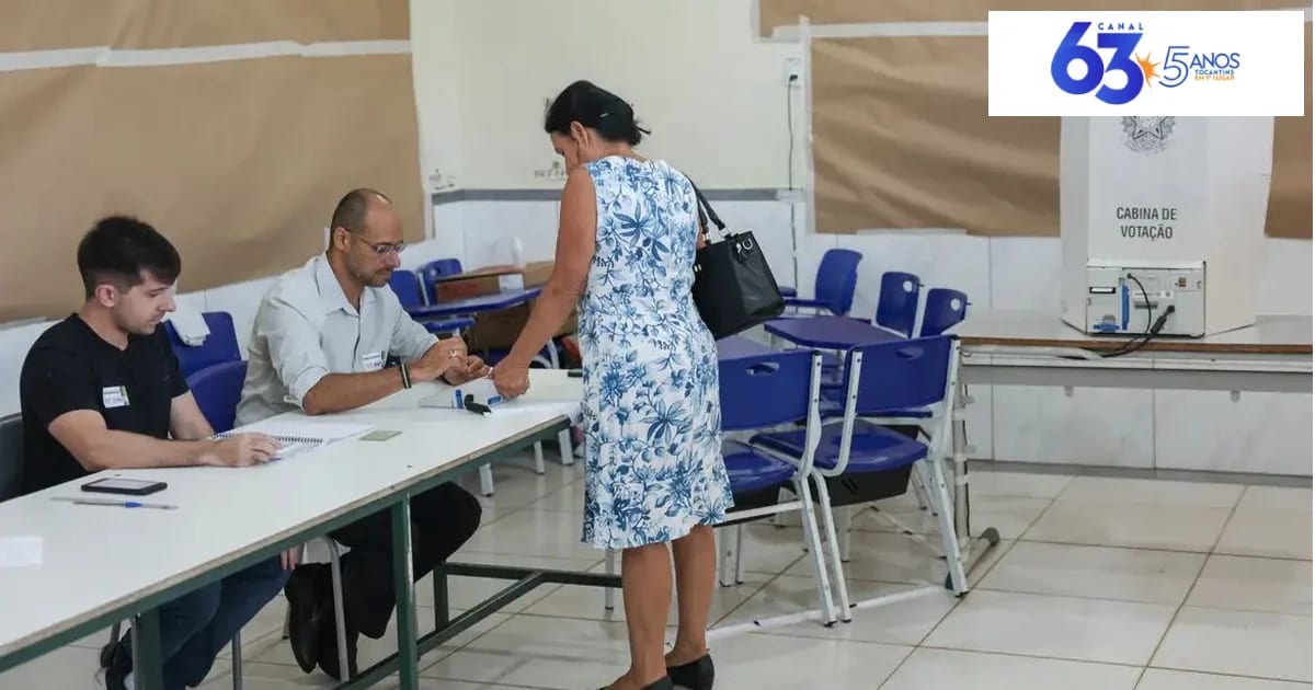 Tocantins vai ao segundo turno em 25 de outubro