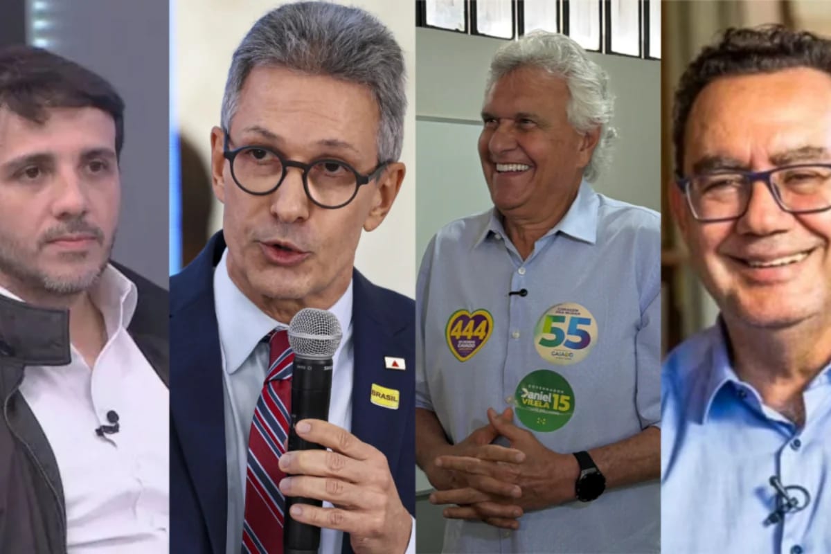Cury, Renan, Caiado e Zema adotam posições diferentes no 2º turno