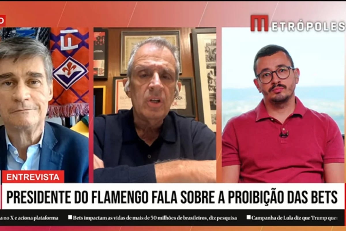 Bap, do Flamengo: proibir bets pode tirar R$2,5–3 bilhões do futebol