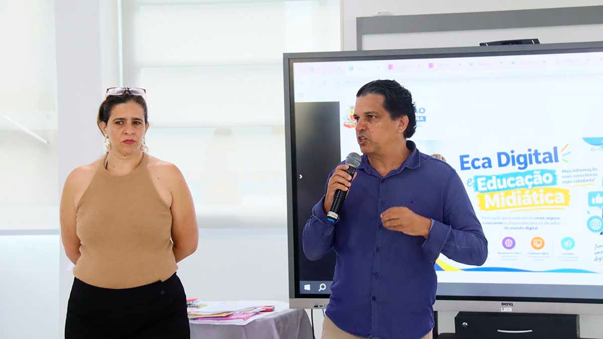 Caraguatatuba promove formação sobre ECA Digital e educação midiática para profissionais da rede