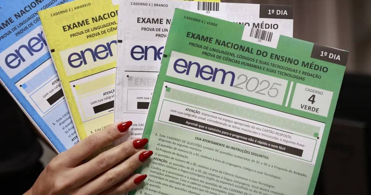 Quantas questões tem o Enem? Entenda a divisão nos dois dias de prova