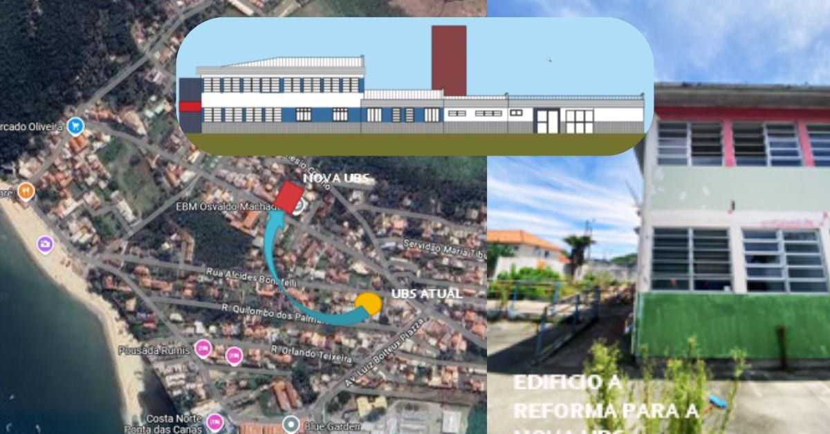 Florianópolis amplia Centro de Saúde Ponta das Canas para 1.040,48 m²