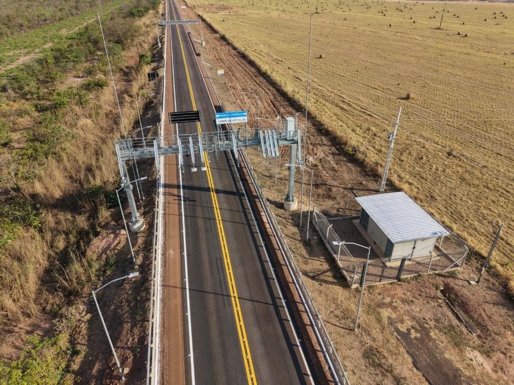 Pedágio eletrônico começa a funcionar na MT-130 neste sábado (10)