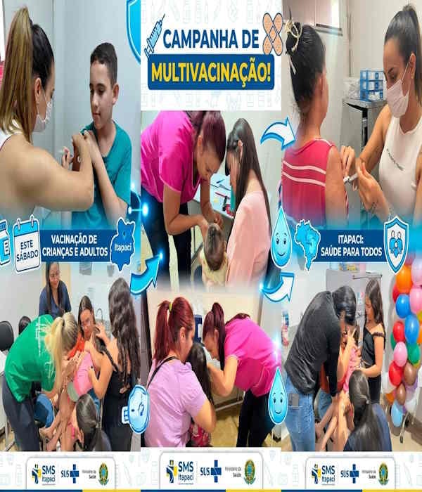 Itapaci faz ação tripartite para ampliar vacinação neste sábado
