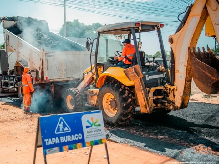 Prefeitura de Boa Vista recupera 553 vias em 54 bairros no 1º semestre