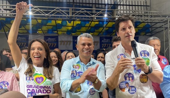 Denes Pereira lança candidatura à Câmara com apoio de Daniel Vilela e Gracinha Caiado