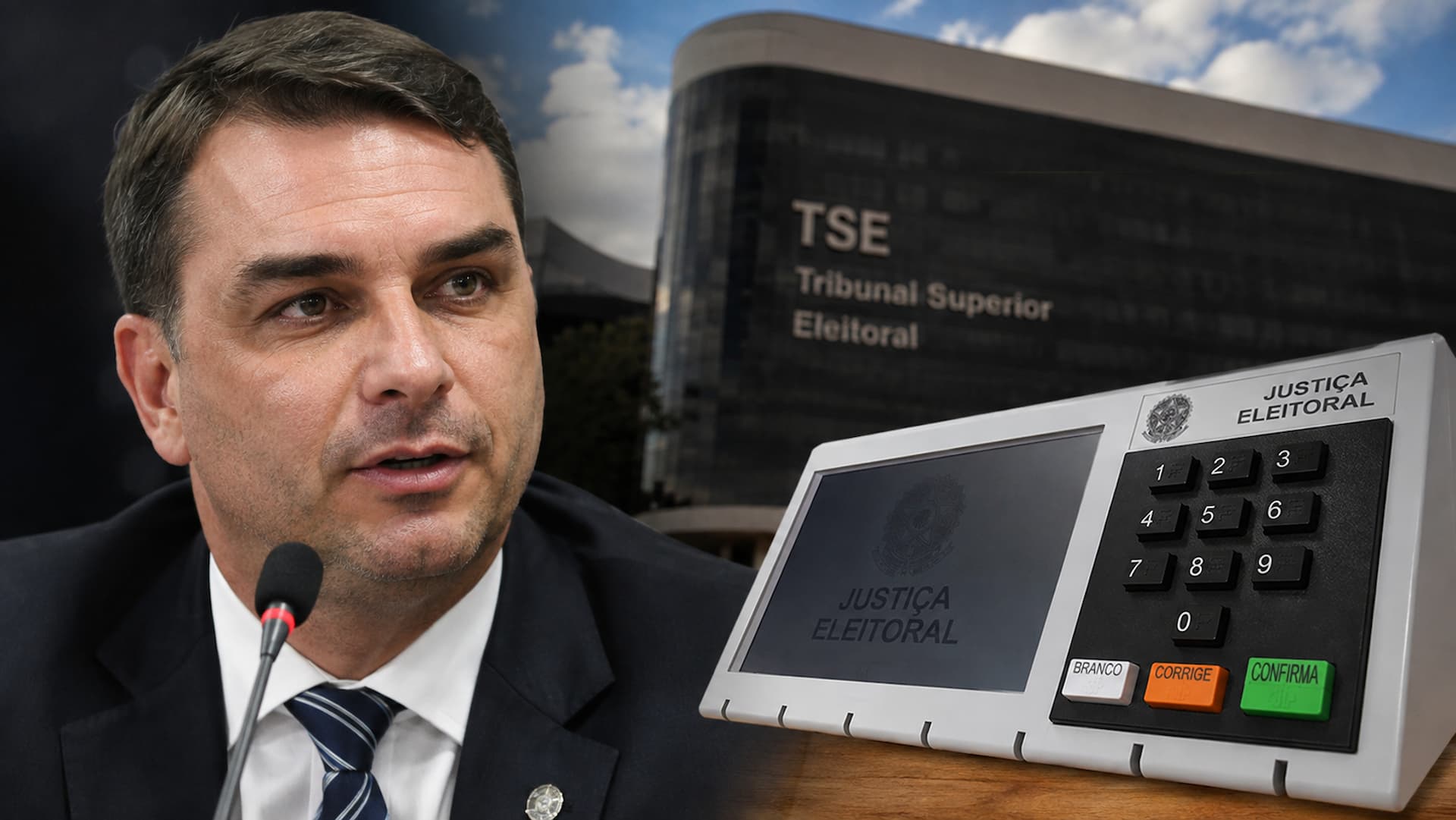 Flávio Bolsonaro diz que disputará 2026 pelas regras atuais e aceitará resultado