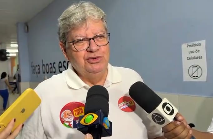 João Azevêdo diz que Brasil ‘acordou’ no segundo turno e destaca mobilização popular em apoio a Lula