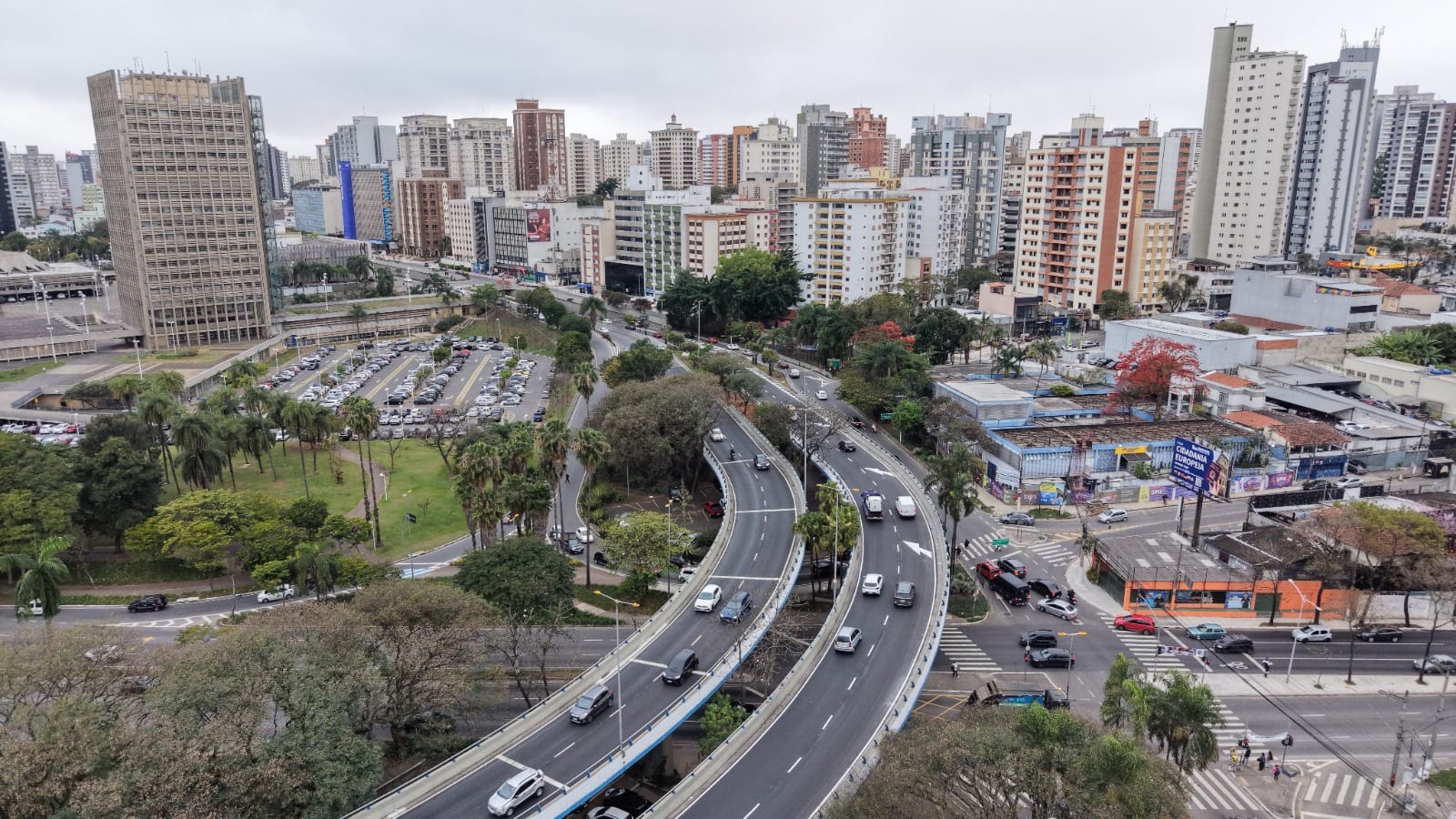 Santo André conclui revitalização do Viaduto Juscelino Kubitschek