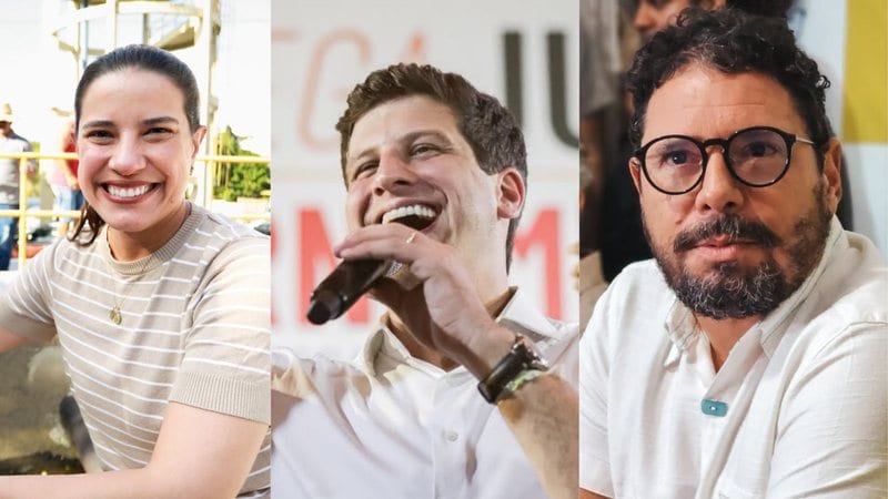 Três candidatos com mais tempo de TV cumprem agendas de campanha nesta terça (25)