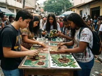 Jovens de periferia de Campinas criam ações contra crise climática