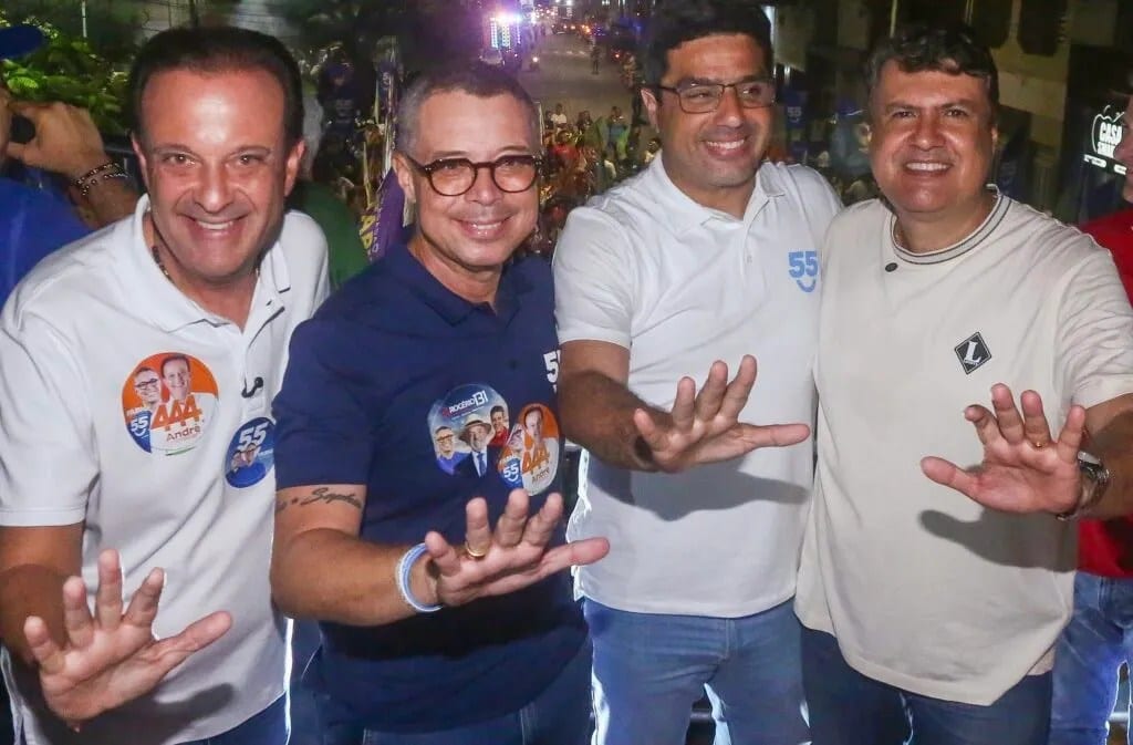 André Moura defende prisão perpétua para feminicidas em ato político em Estância