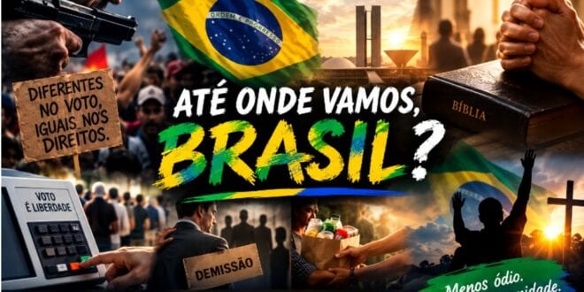 Até onde vamos, Brasil? Quando a fé cede lugar ao ódio político