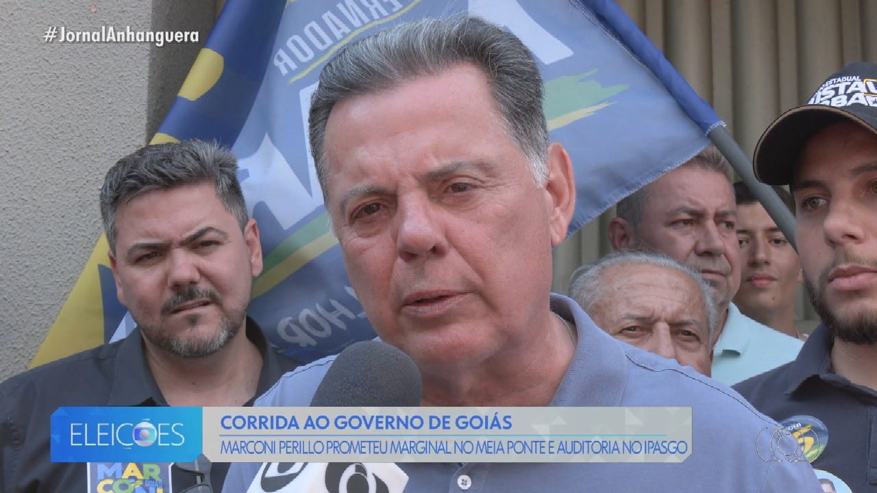Marconi promete auditoria no Ipasgo e construir marginal no Meia Ponte
