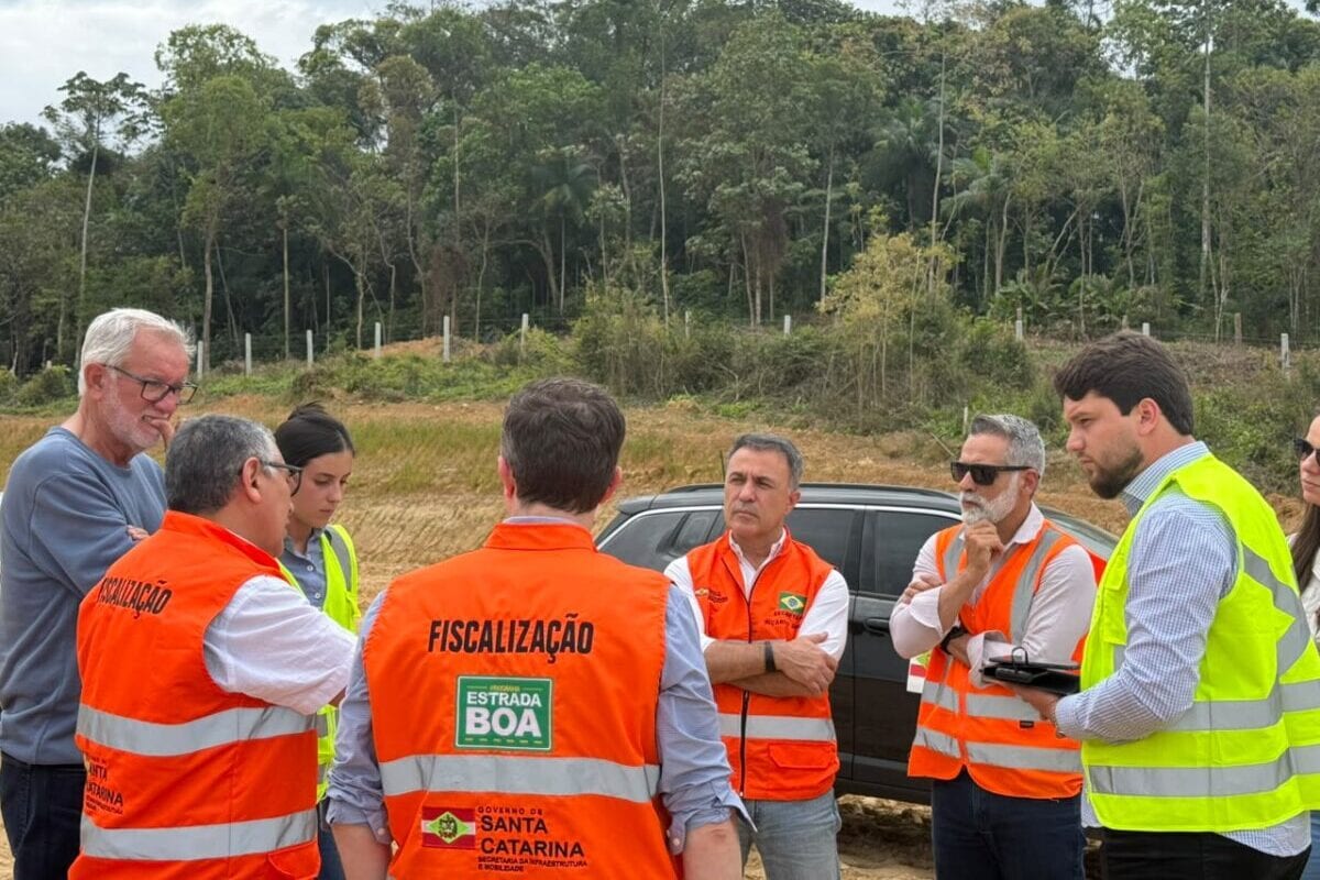 Obras da SC-108 avançam em ritmo acelerado e dentro do cronograma, afirma prefeito de Cocal do Sul