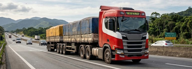 ANTT reajusta coeficientes do piso mínimo do frete; diesel referência a R$ 7,33