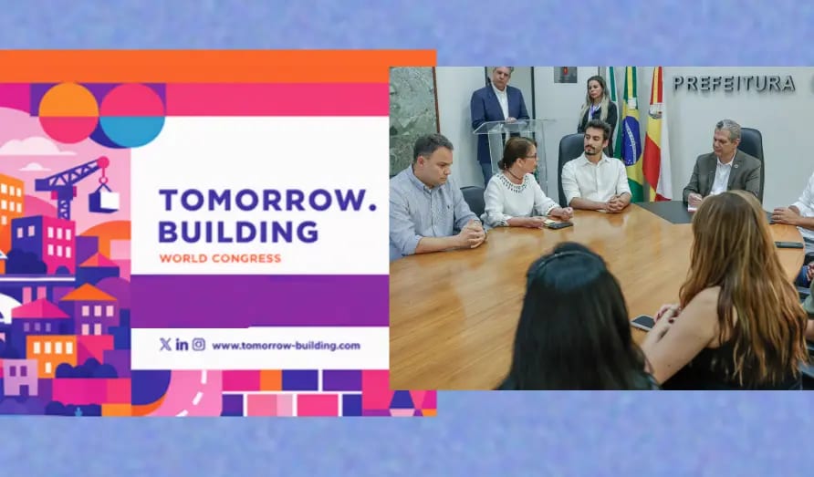 TOMORROW.BUILDING: Maringá será a primeira cidade fora da Europa a sediar congresso internacional da construção intelige