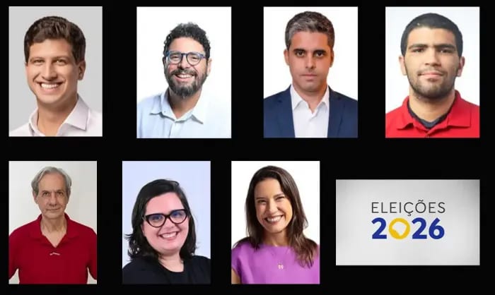 Sete candidatos disputam o governo de Pernambuco; 7,225,744 eleitores aptos