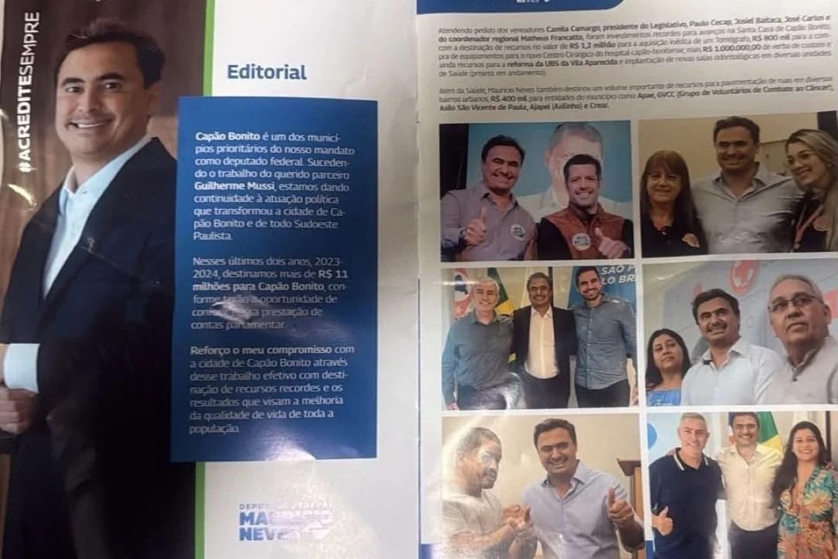 Guilherme Mussi pede retirada de material que usa sua imagem na campanha de Maurício Neves