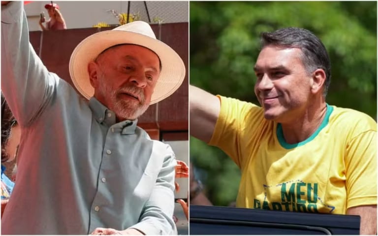 Flávio e Lula vão ao segundo turno