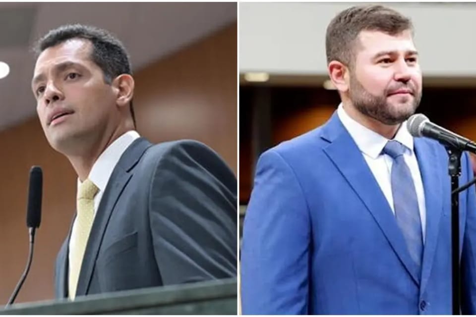Albernaz assume vaga de Amilton Filho em cerimônia discreta; deputado falecido terá nome em saguão e busto