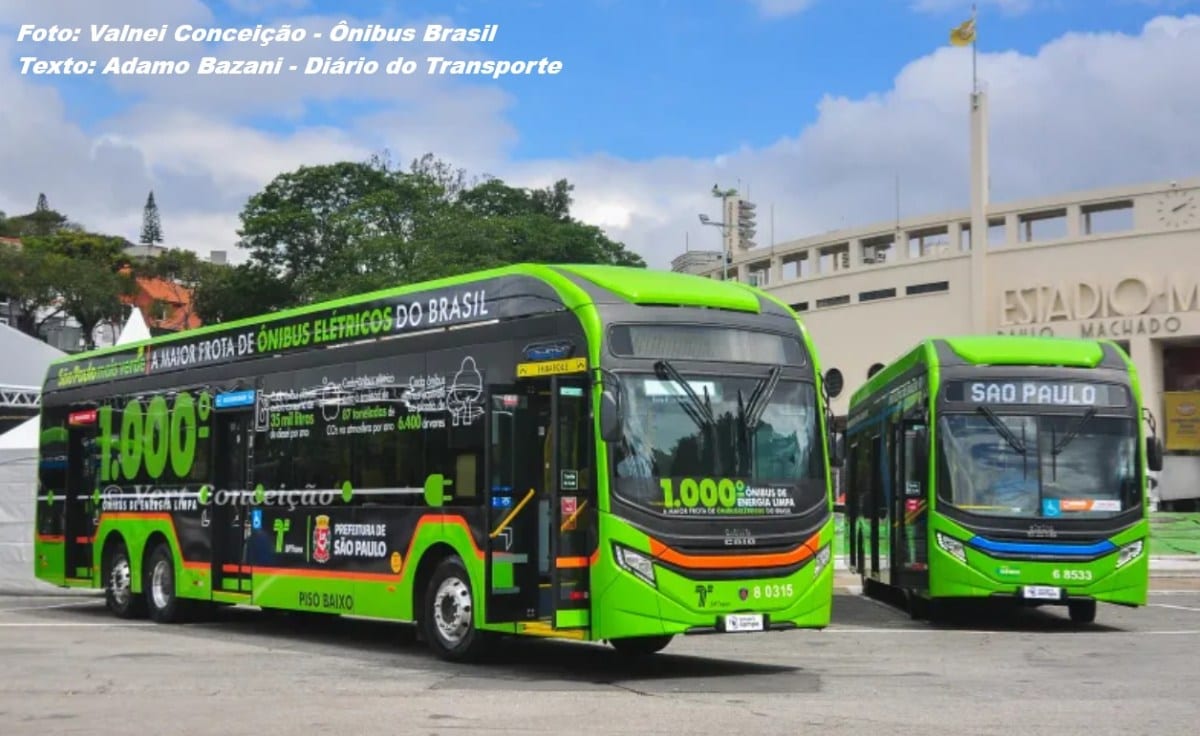 São Paulo discute lei para reciclagem e reaproveitamento de baterias de ônibus e carros elétricos; projeto também prevê
