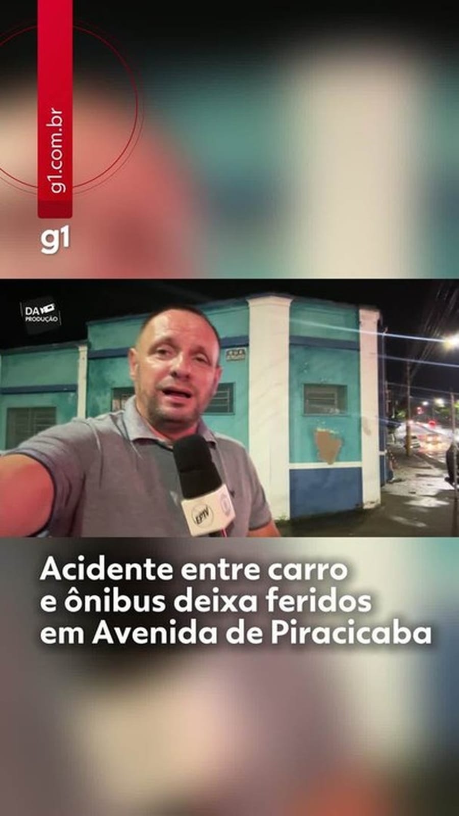 Acidente entre carro e ônibus do transporte coletivo deixa feridos em cruzamento de avenida em Piracicaba; veja imagens