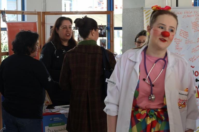 EDUCAÇÃO. Feira do Voluntariado no campus da UFSM oportuniza a divulgação de iniciativas da Região