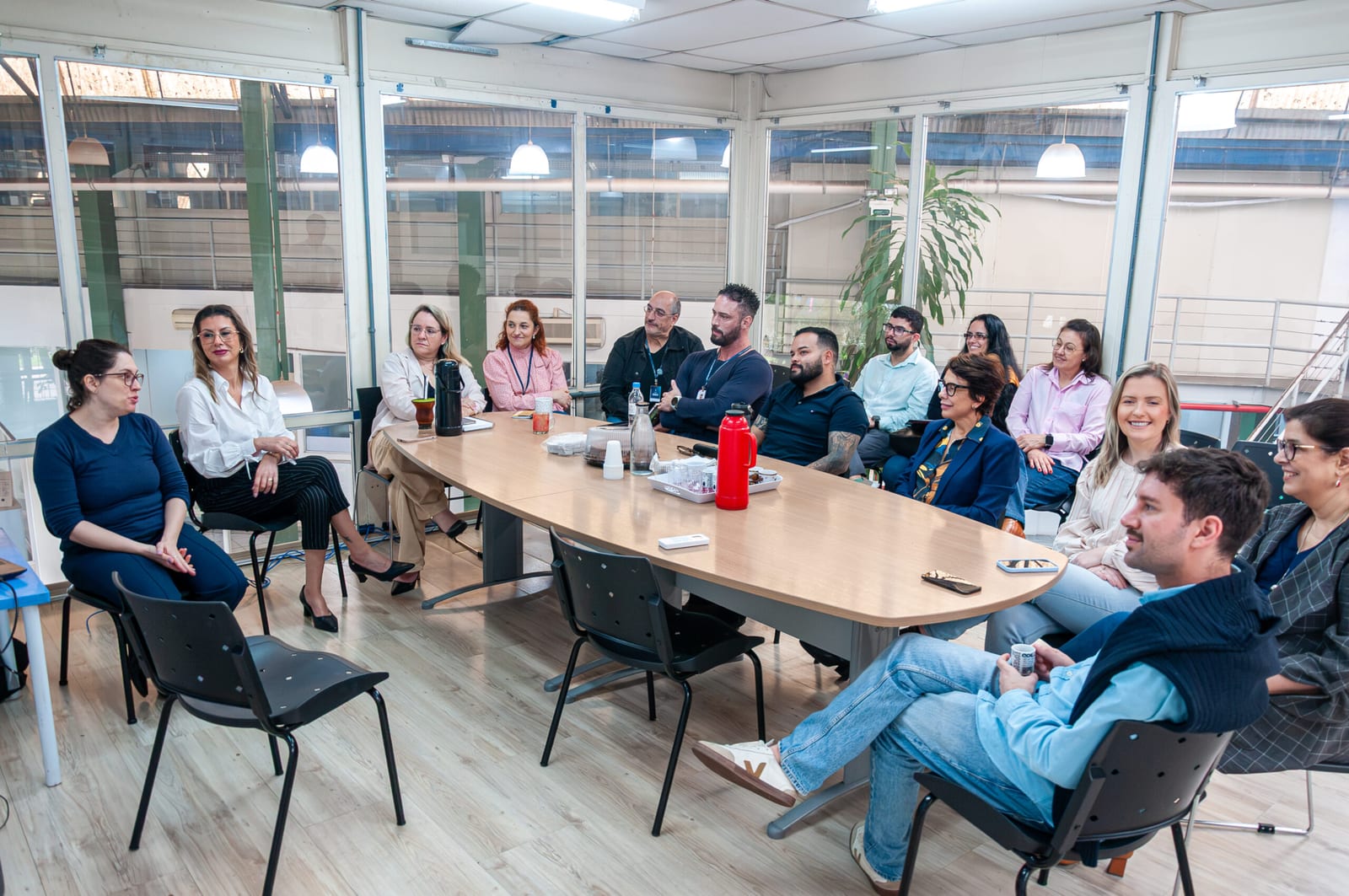 Canoas compartilha experiências e iniciativas da saúde municipal com equipe de São Leopoldo