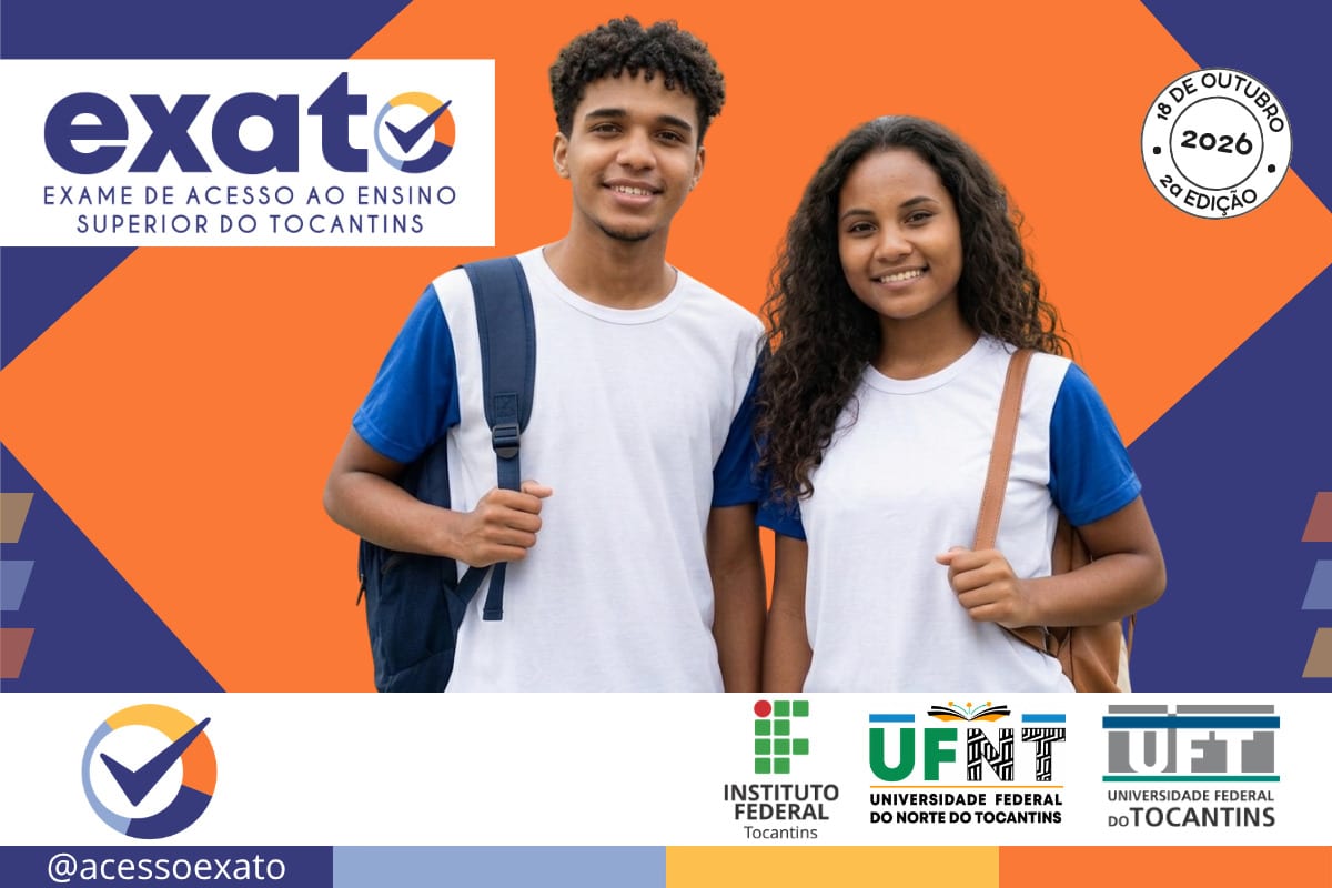 No Bico, prova do Exato 2026 será aplicada neste domingo em Araguatins, Augustinópolis e Tocantinópolis