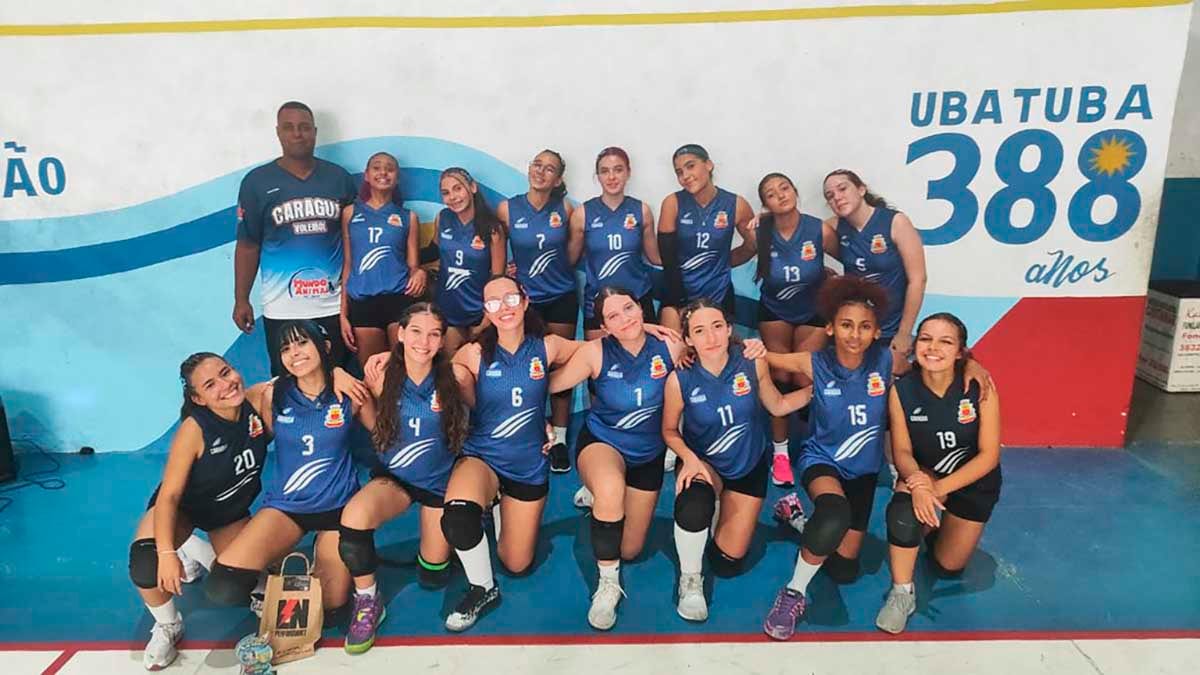 Caraguá Agita Esportes recebe terceira etapa da Copa Litoral Norte de Voleibol Feminino neste fim de semana