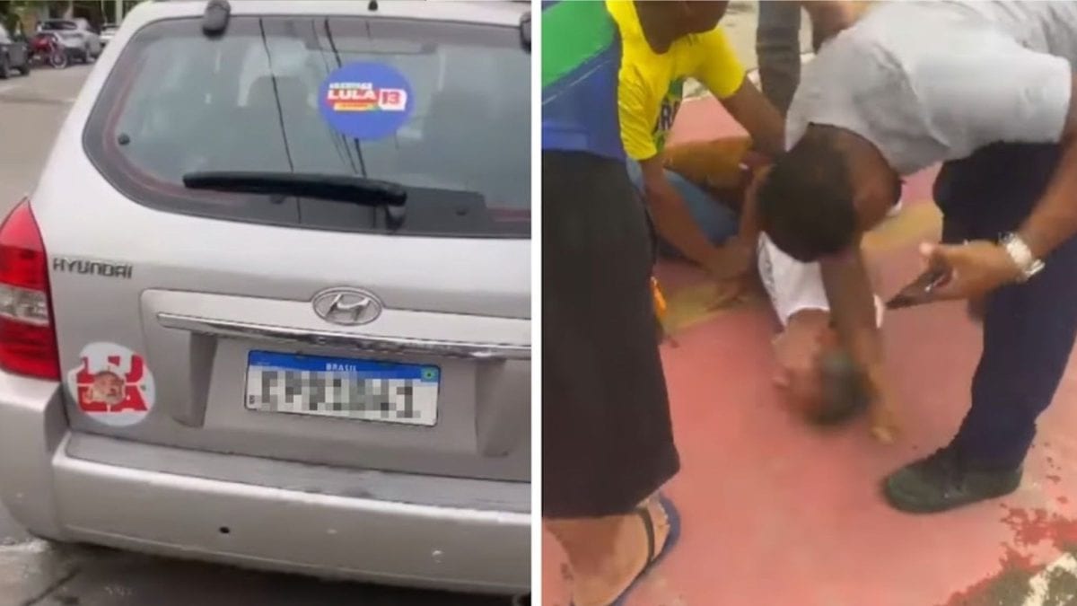 Motorista que revoltou Nikolas Ferreira é agredido após atropelar duas crianças em carreata de apoiadores de Flávio Bols